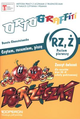 Okładka książki Ortograffiti SP RZ-Ż Poziom 1 OPERON
