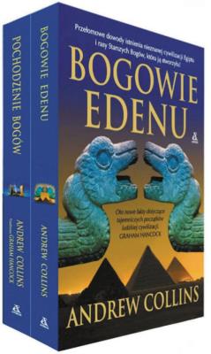 Pakiet: Bogowie Edenu/Pochodzenie Bogów. Autor: Andrew Collins. SmakLiter.pl Okładka książki Pakiet: Bogowie Edenu/Pochodzenie Bogów