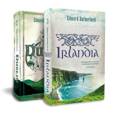 PAKIET DUBLIN / IRLANDIA. Autor: Rutherfurd Edward. SmakLiter.pl Okładka książki PAKIET DUBLIN / IRLANDIA