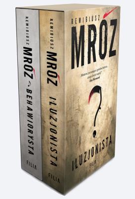 Pakiet: Iluzjonista/Behawiorysta. Autor: Remigiusz Mróz. SmakLiter.pl Okładka książki Pakiet: Iluzjonista/Behawiorysta
