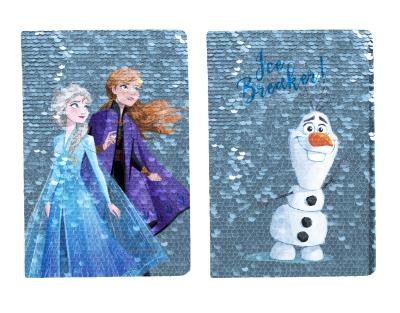 PAMIĘTNIK CEKINOWY DWUSTRONNY FROZEN DOE-3666-R2. Wydawca: Paso. SmakLiter.pl Opakowanie PAMIĘTNIK CEKINOWY DWUSTRONNY FROZEN DOE-3666-R2