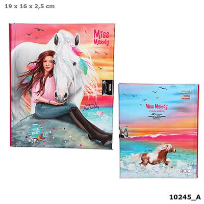 Opakowanie PAMIĘTNIK NA KŁÓDKĘ MISS MELODY 10245A