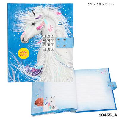 Opakowanie PAMIĘTNIK NA KOD GRAJĄCY MISS MELODY NIEBIESKI 10455 A