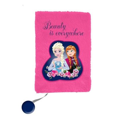 PAMIĘTNIK PLUSZOWY FROZEN DOF-3670. Wydawca: Paso. SmakLiter.pl Opakowanie PAMIĘTNIK PLUSZOWY FROZEN DOF-3670