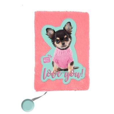 Opakowanie PAMIĘTNIK PLUSZOWY STUDIO PETS PQD-3670