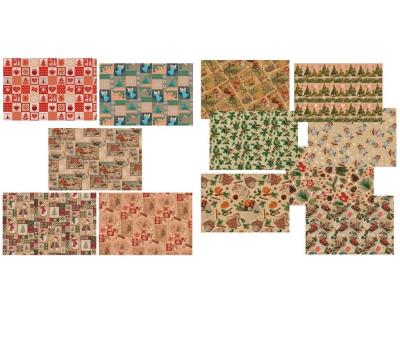 Opakowanie Papier prezentowy świąteczny Eko 100x70 ARGUS