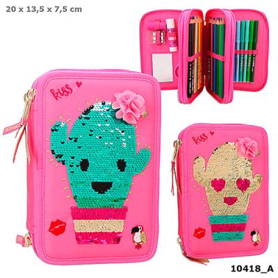 Opakowanie PIÓRNIK POTRÓJNY Z WYPOSAŻENIEM TOP MODEL KAKTUS 10418 A