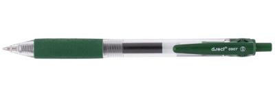 Opakowanie Pióro żel 0907 zielone (12szt) D.RECT