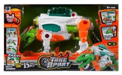 Opakowanie Pistolet Dinozaur 3w1