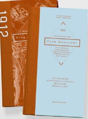 Okładka książki Plan Warszawy 1912 William Heerlein Lindley /Muzeum Warszawy