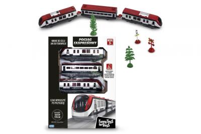 Opakowanie Pociąg ekspresowy na pilota 31el. Toys For Boys