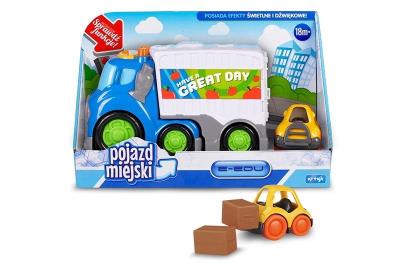 Opakowanie Pojazd miejski - Ciężarówka z podnośnikiem E-Edu