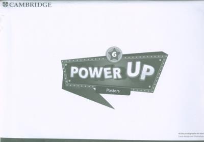 Power Up 6 Posters. Wydawca: Cambridge University Press. SmakLiter.pl Opakowanie Power Up 6 Posters