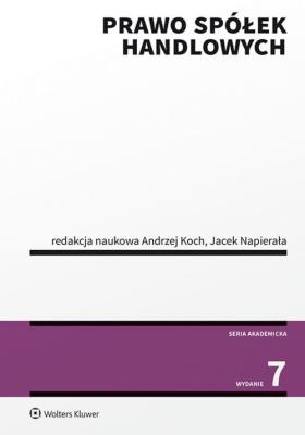 Okładka książki Prawo spółek handlowych w.7/19
