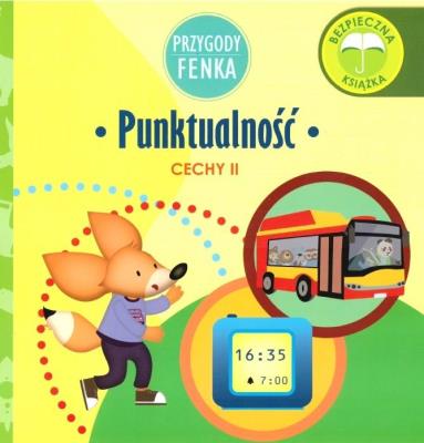 Przygody Fenka. Punktualność. Autor: DOMINIKA GAŁKA. SmakLiter.pl Okładka książki Przygody Fenka. Punktualność