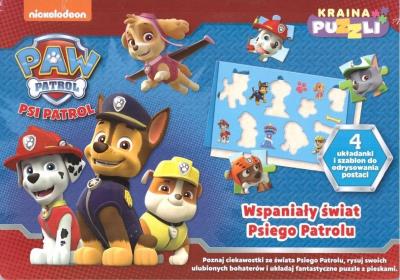 Okładka książki Psi Patrol. Wspaniały świat Psiego Patrolu