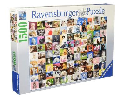Opakowanie Puzzle 1500 99 Kotów