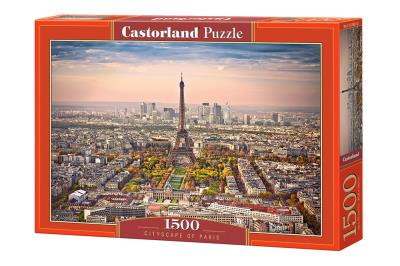 Opakowanie Puzzle 1500 Krajobraz Paryża CASTOR