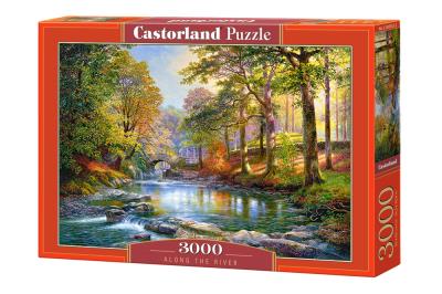 Opakowanie Puzzle 3000 Z biegiem rzeki CASTOR