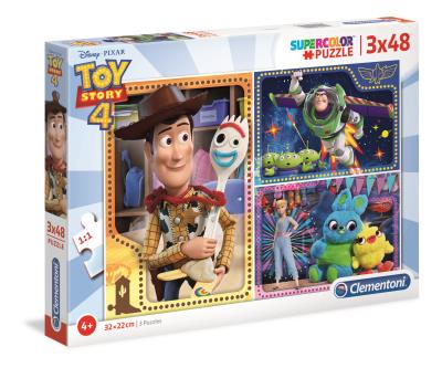 Opakowanie Puzzle 3x48 Super kolor Toy story 4