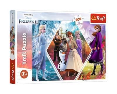 Opakowanie Puzzle Kraina Lodu 2 Siostry w Krainie Lodu 200