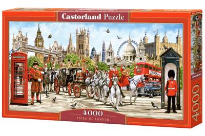 Puzzle Pride of London 4000. Wydawca: Castorland. SmakLiter.pl Opakowanie Puzzle Pride of London 4000