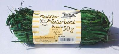 Opakowanie Rafia naturalna ciemnozielony FOLIA PAPER