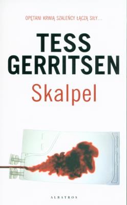 Skalpel. Autor: Tess Gerritsen. SmakLiter.pl Okładka książki Skalpel