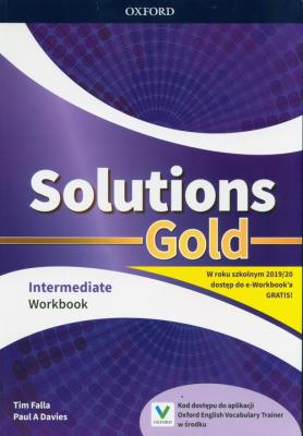 Solutions Gold Intermediate WB OXFORD. Autor: Tim Falla i Paul A. Davies. SmakLiter.pl Okładka książki Solutions Gold Intermediate WB OXFORD