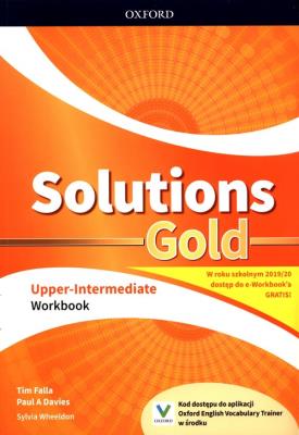 Solutions Gold Upper- Intermediate WB OXFORD. Autor: Tim Falla i Paul A. Davies. SmakLiter.pl Okładka książki Solutions Gold Upper- Intermediate WB OXFORD