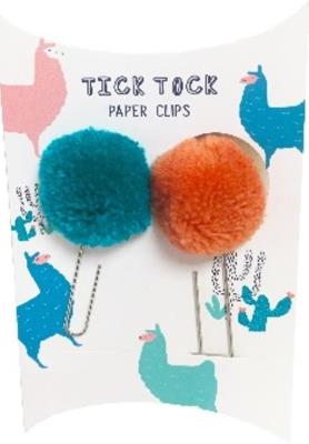 Opakowanie Spinacze pompony Tick Tock ROZETTE