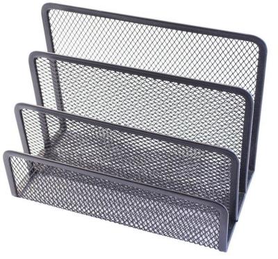 Opakowanie Stojak na koperty siatka czarny D.RECT