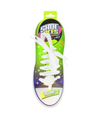 Sznurówki ze światłami LED. Wydawca: ToiToys. SmakLiter.pl Opakowanie Sznurówki ze światłami LED