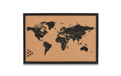 Opakowanie TABLICA KORKOWA MAPA ŚWIATA
