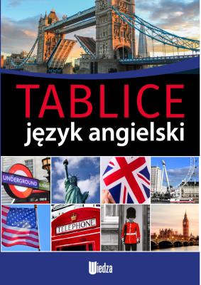 Tablice. Język angielski. Autor: Opracowanie zbiorowe. SmakLiter.pl Okładka książki Tablice. Język angielski