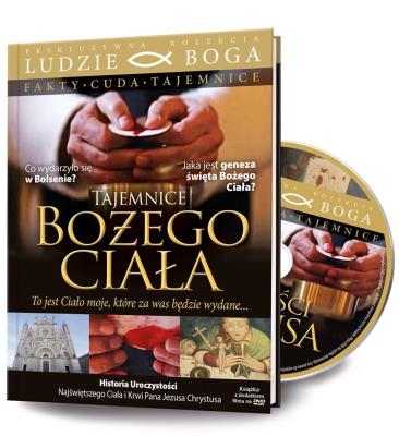 Tajemnice Bożego Ciała. Autor: Garrigo Andres. SmakLiter.pl Okładka książki Tajemnice Bożego Ciała