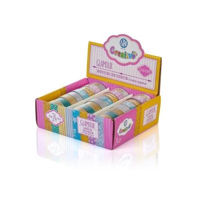 Opakowanie Taśma dekoracyjna brokatowa Glamour (24szt) ASTRA