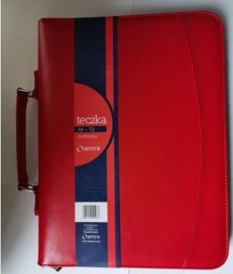 Opakowanie Teczka A4 711 czerwona ANTRA