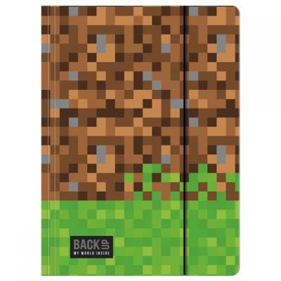 Opakowanie Teczka z gumką A4 BackUp Game 10 sztuk