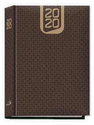Opakowanie Terminarz 2020 B6 Baladek ciemnobrązowy