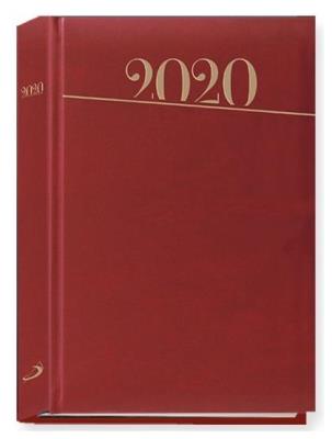 Opakowanie Terminarz 2020 B6 Standard czerwony