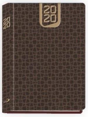 Opakowanie Terminarz 2020 B7 Baladek ciemnobrązowy
