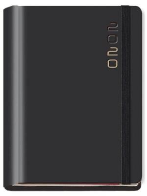 Opakowanie Terminarz 2020 B7 Flex z gumką czarny