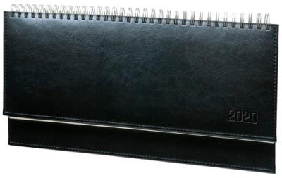 Okładka książki Terminarz 2020 leżący Nebraska czarna