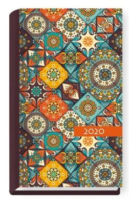 Opakowanie Terminarz 2020 Tygodniowy Kolorowy ornament