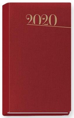 Opakowanie Terminarz 2020 Tygodniowy Standard rubinowy