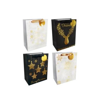 Opakowanie Torba prezentowa 18x23cm ze złotym nadrukiem mix