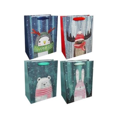 Opakowanie Torba prezentowa 26x32cm z brokatem mix