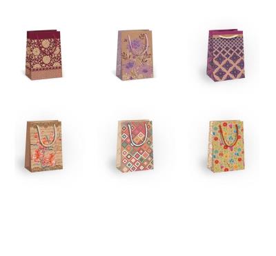 Opakowanie Torba prezentowa Eko 10x16x6cm mix ARGUS