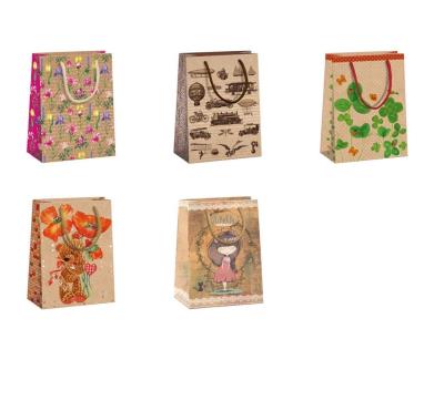 Opakowanie Torba prezentowa Eko 13x18x8cm mix ARGUS